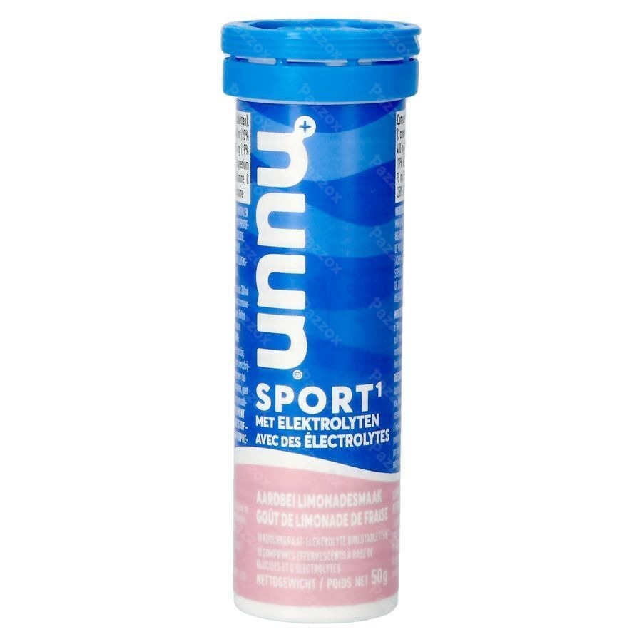 Nuun Sport Gout Limonade Fraise Comp Efferv 10