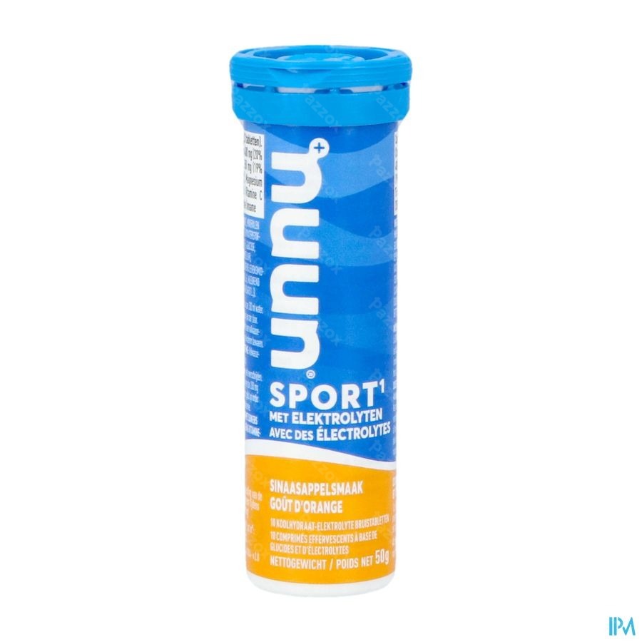 Nuun Sport Gout Orange Comp Efferv 10