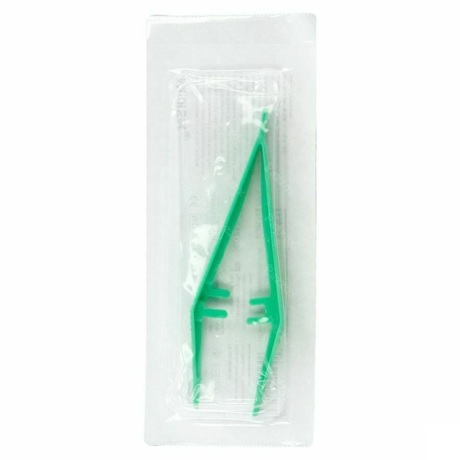 Mediset Anatomisch Pincet Groen 12,5cm 20 7120563