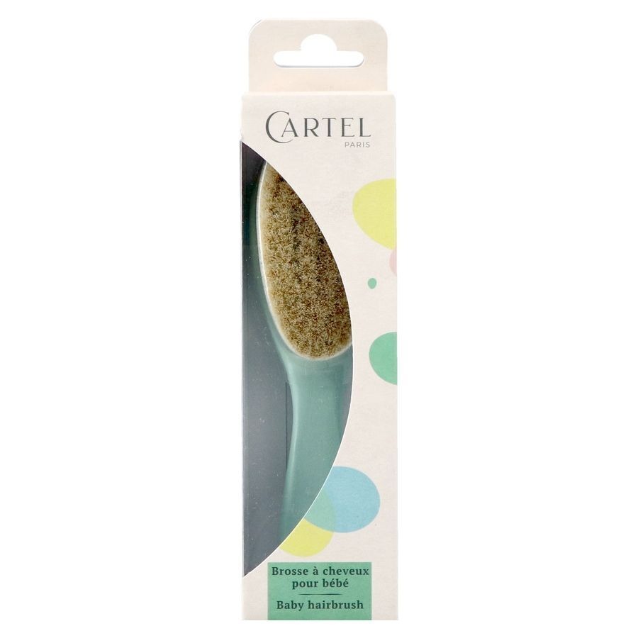 Cartel Brosse Cheveux Bebe Verte Asie