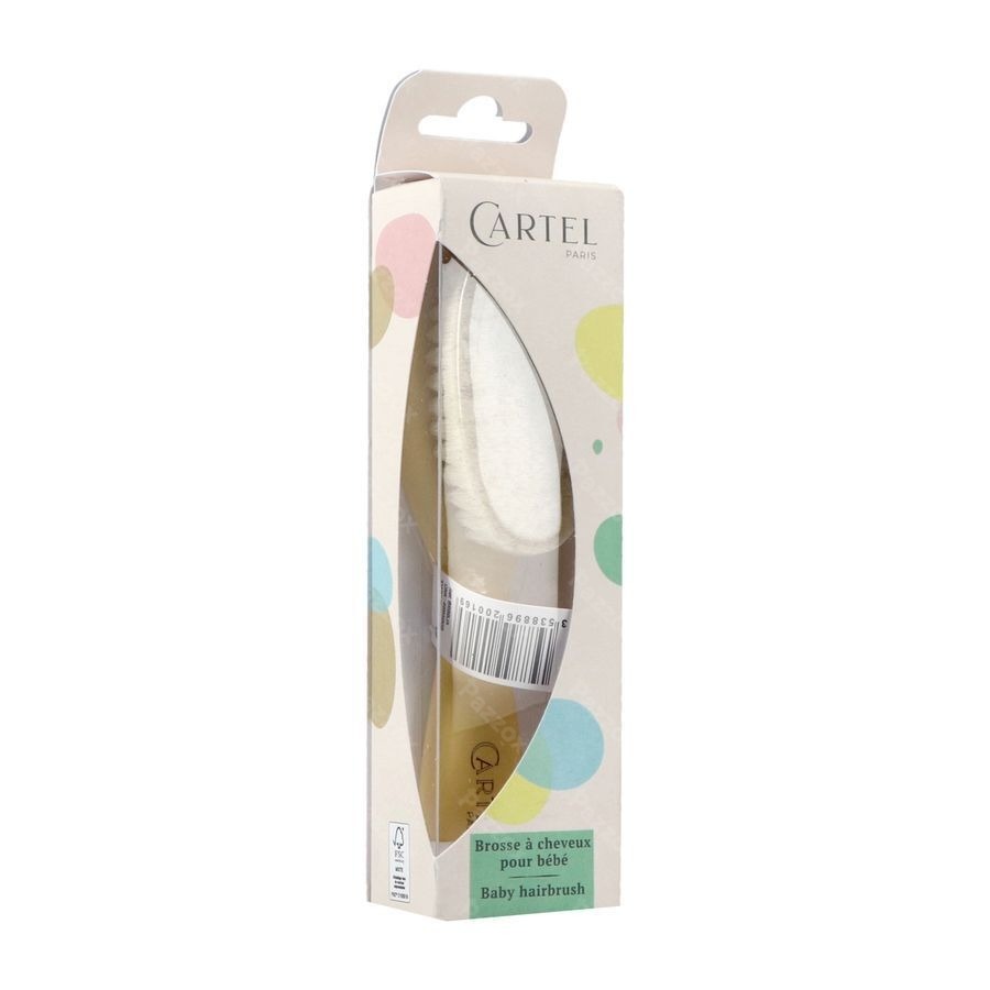 Cartel Brosse Cheveux Bebe Jaune Asie