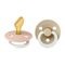 Bibs 2 Fopspeen Anatomic Glow Duo Vani/blush