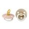 Bibs 1 Sucette Anatomic Glow Duo Vani/blush