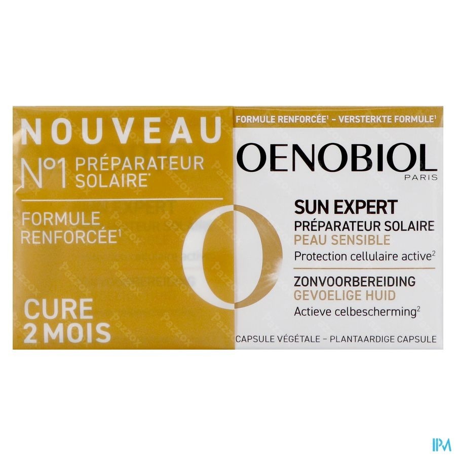 Oenobiol Sun Expert Peau Sensible 2x30 Capsules