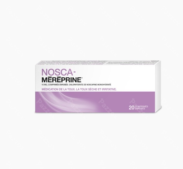 Nosca Mereprine 15mg Comp Enrobes 40