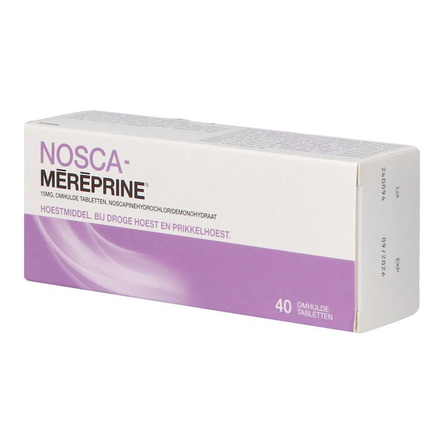 Nosca Mereprine 15mg Omhulde Tabl 40