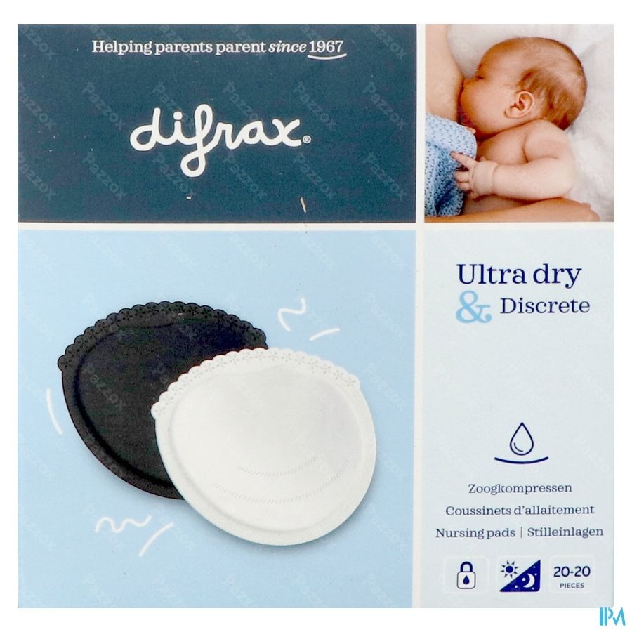 Difrax Coussinets Allaitement 40 C612