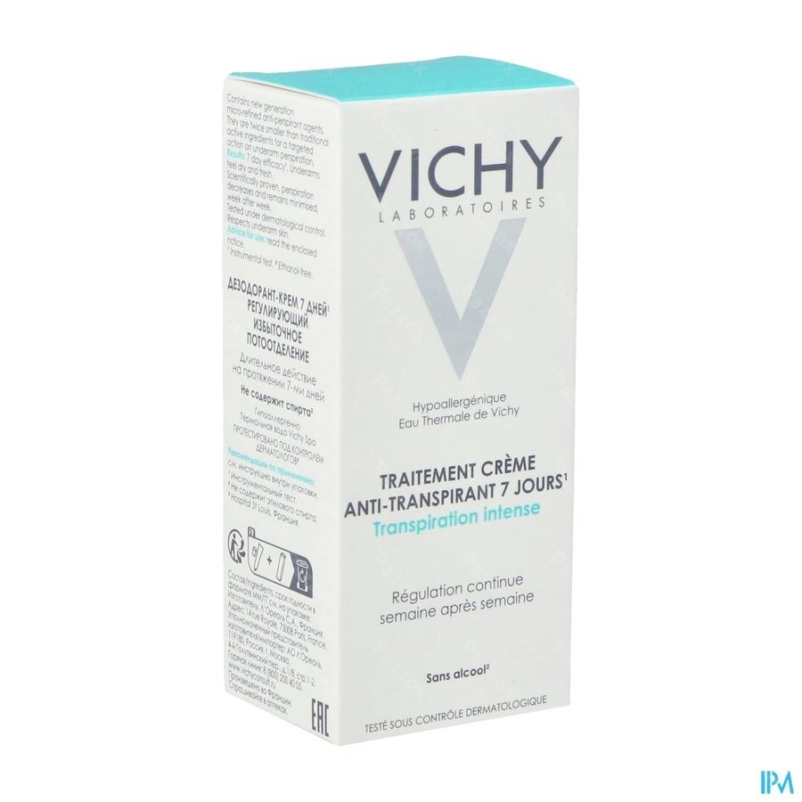 Vichy Deo Transp. Intense Creme 7d 30ml