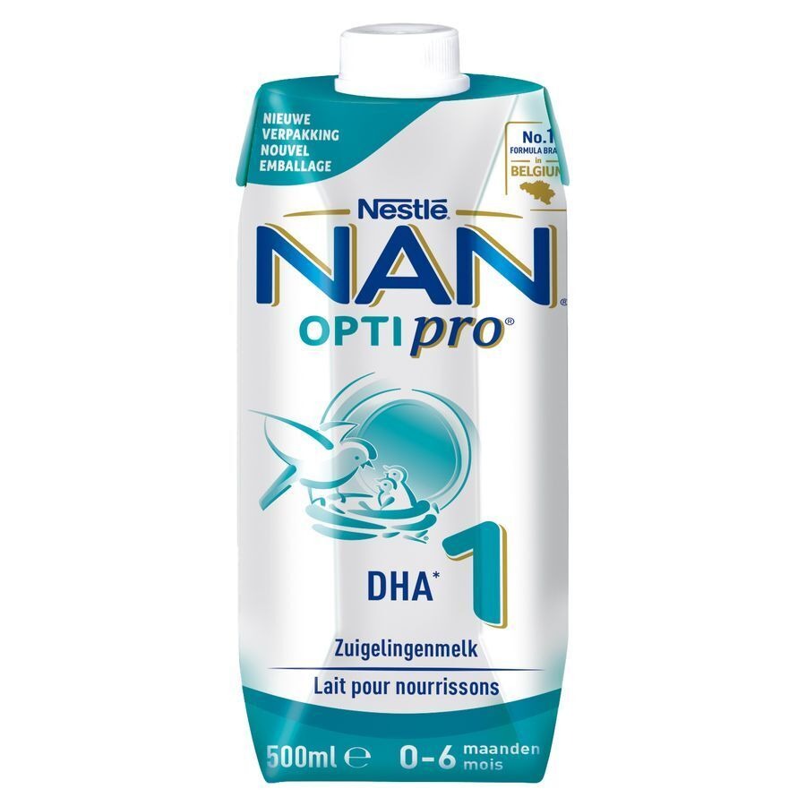 Nan Optipro 1 Zuigelingenmelk Baby 0-6 Maanden 500ml