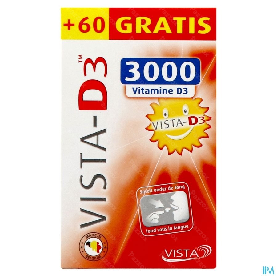 Vista D3 3000 Promo Comp Fondant 120 + 60 Gratuit