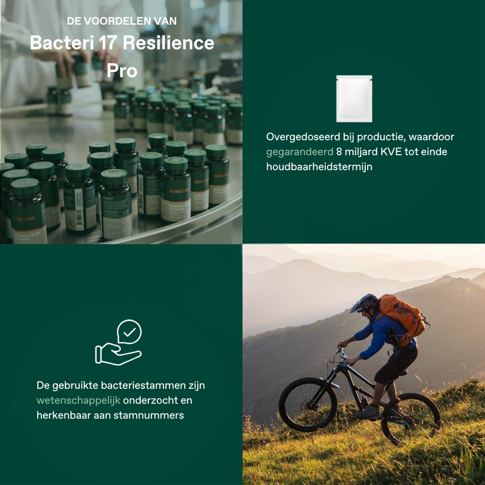 Bonusan Bacteri 17 Resilience Pro - 28 Zakjes