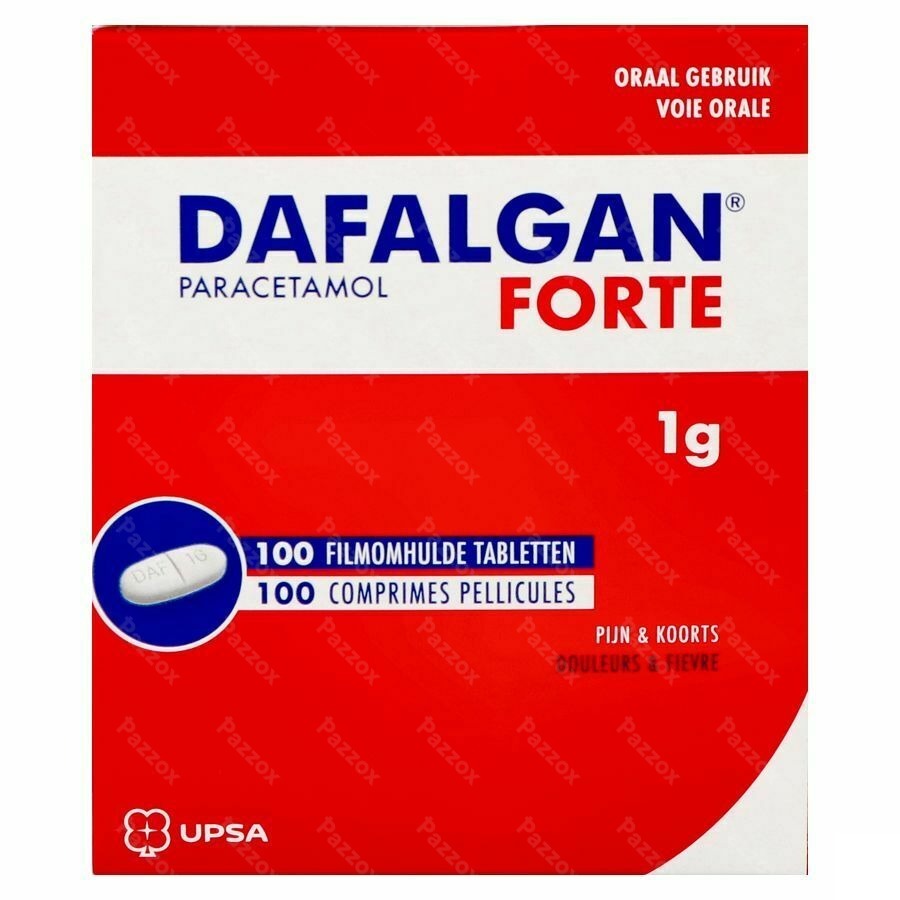 Dafalgan Forte 1g Filmomh Tabl 100