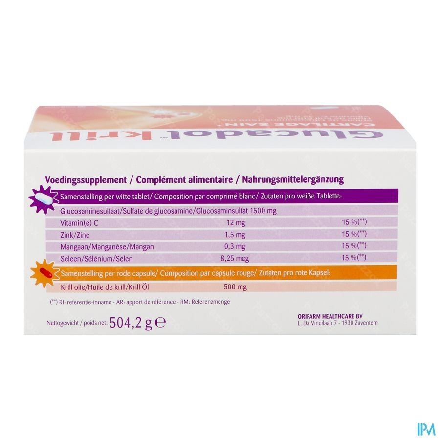 Glucadol Krill Comprimés 84 + Capsules 84