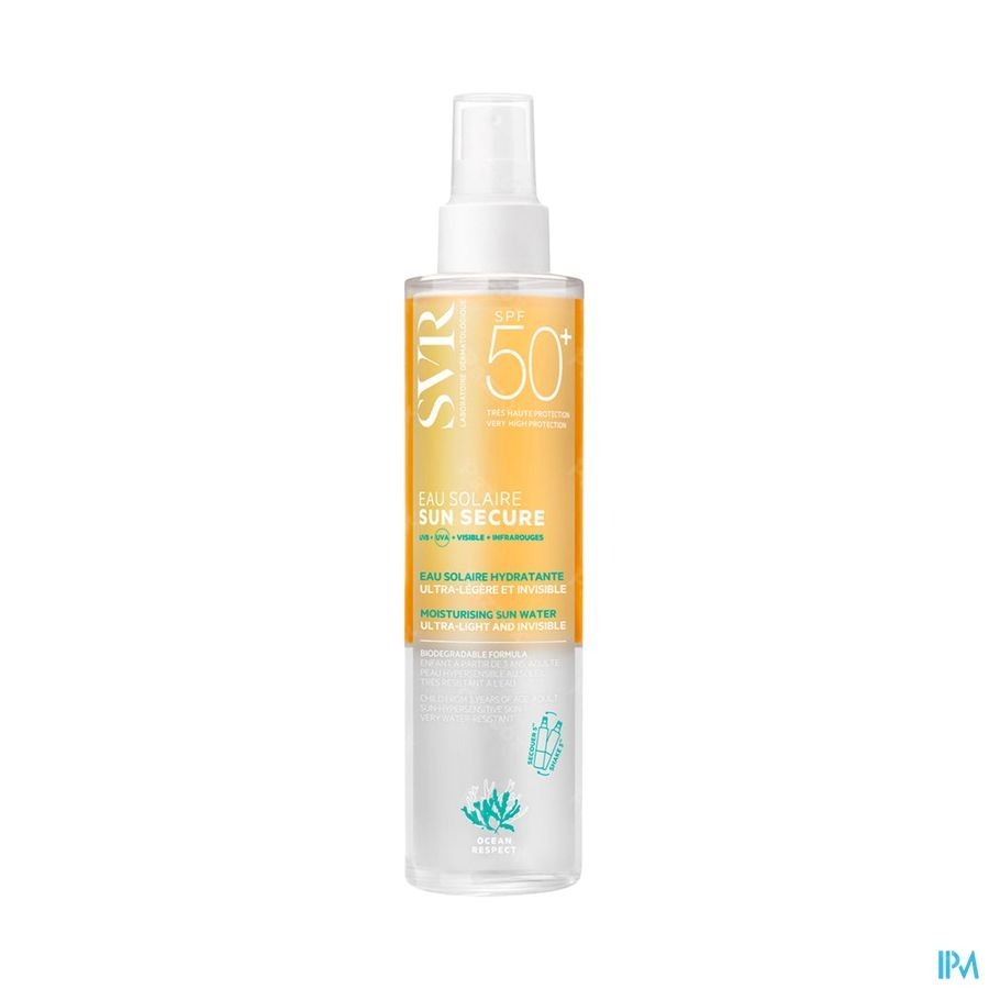 SVR Sun Secure Zonnewater SPF50+ 100ml