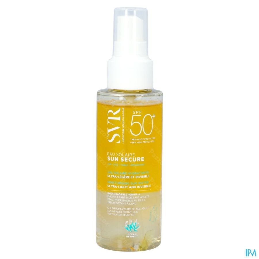 SVR Sun Secure Zonnewater SPF50+ 100ml