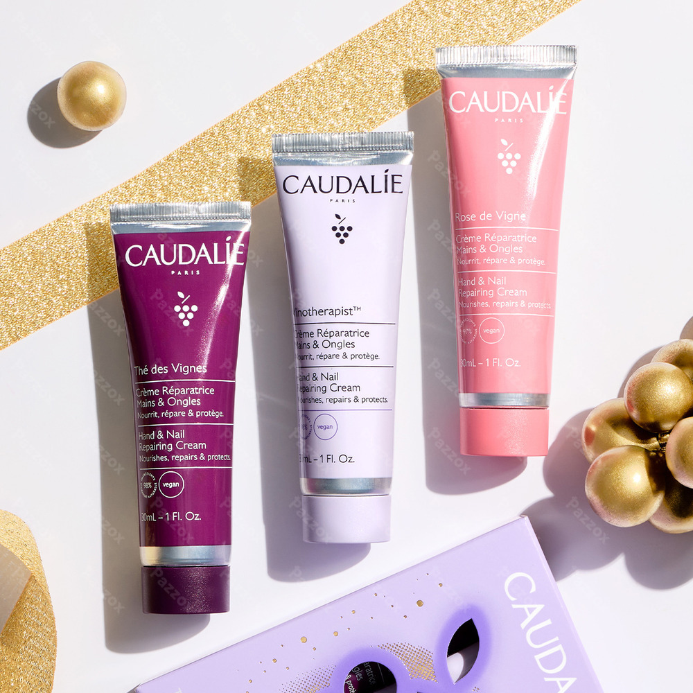 Caudalie Kerstset Trio Handcrème