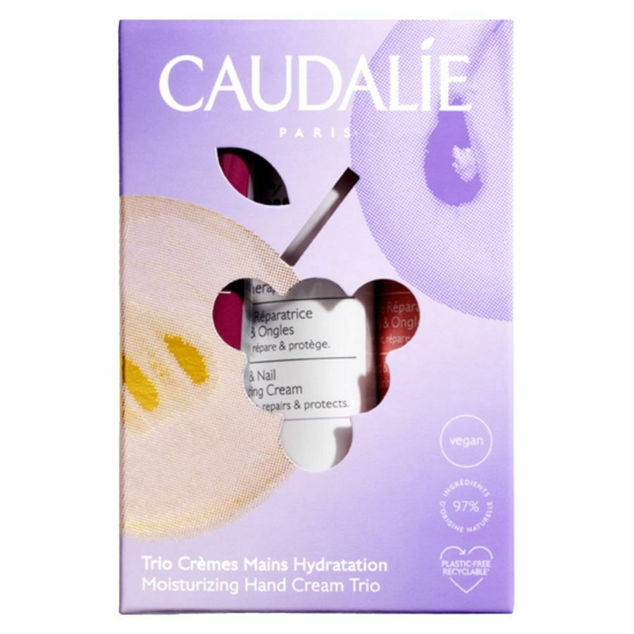 Caudalie Coffret Noël Trio Crèmes Mains