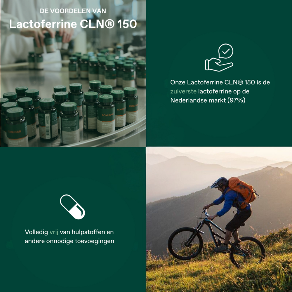 Bonusan Lactoferrine CLN 150 mg - 60 Capsules