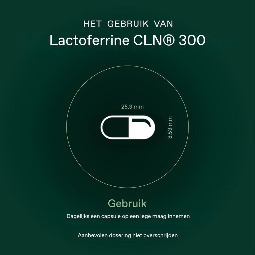 Bonusan Lactoferrine CLN 300 mg - 60 Capsules
