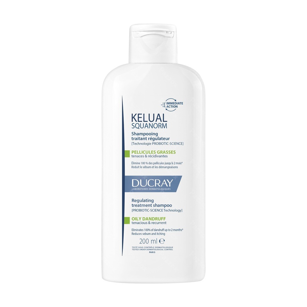 Ducray Kelual Squanorm Shampoo Vette Schilfers 200ml