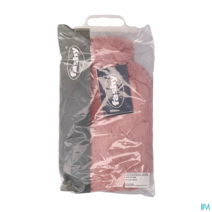Fashy Warmwaterkruik Extra Zacht Oud Roze