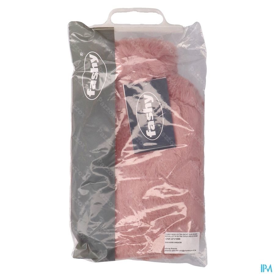 Fashy Warmwaterkruik Extra Zacht Oud Roze