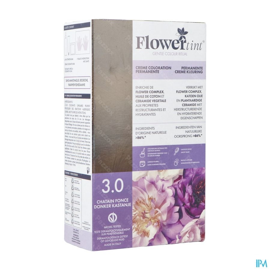 Flowertint Chatain Fonce 3.0 140ml