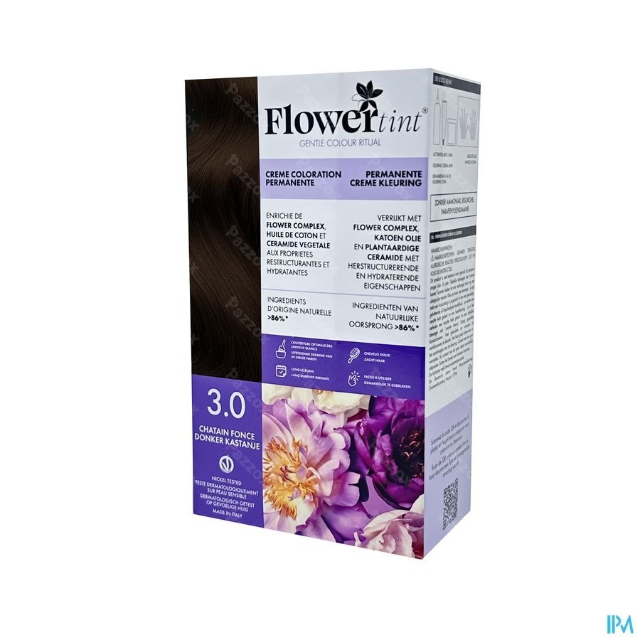 Flowertint Chatain Fonce 3.0 140ml