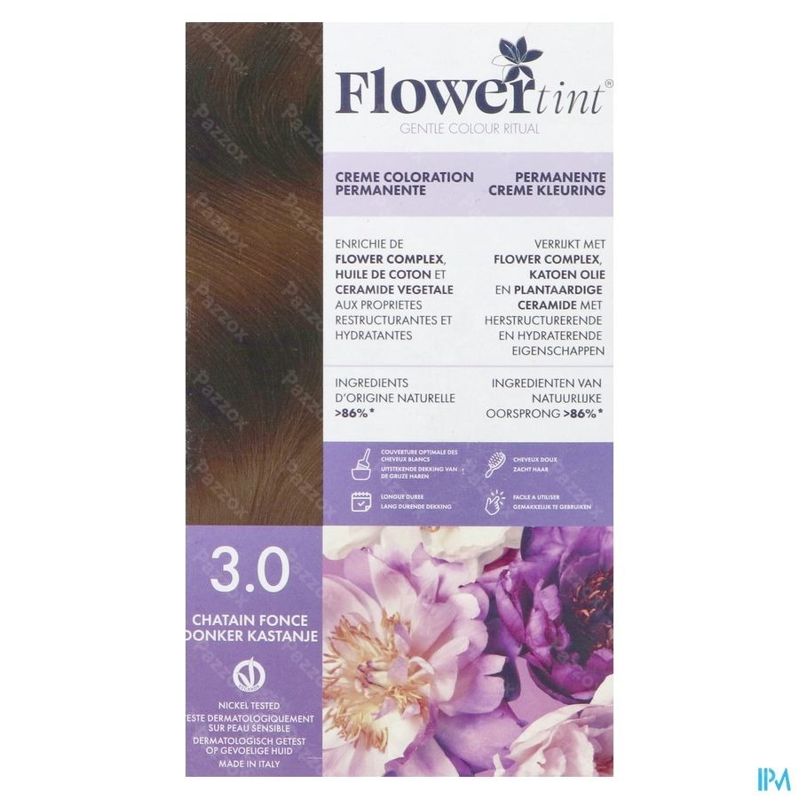 Flowertint Chatain Fonce 3.0 140ml