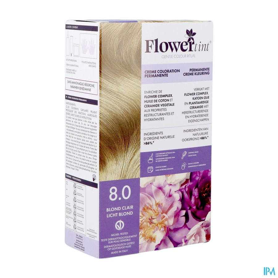 Flowertint Licht Blond 8.0 140ml