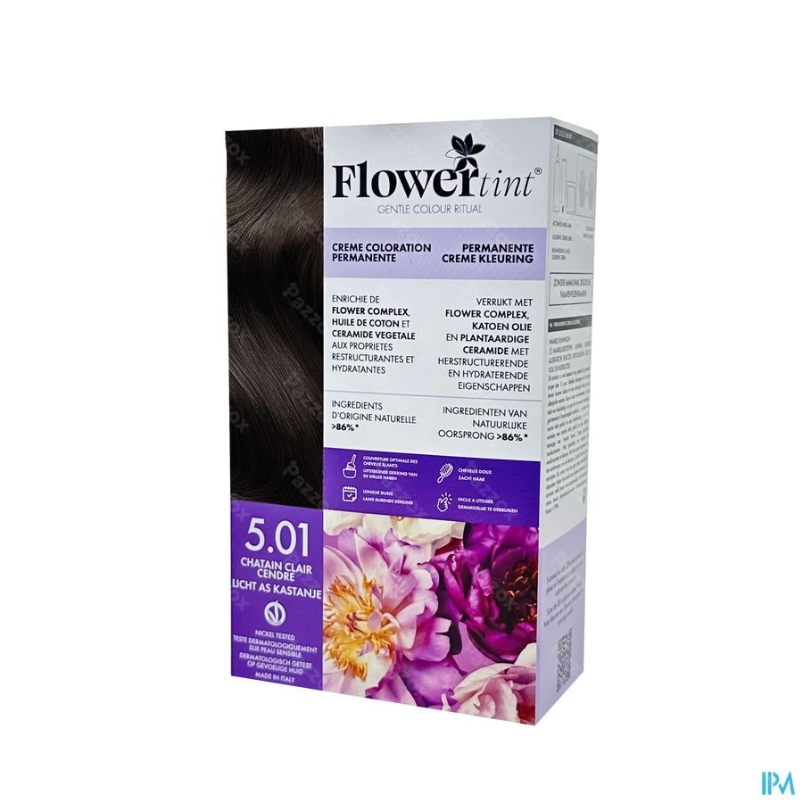 Flowertint Chatain Clair Cendre 5.01 140ml