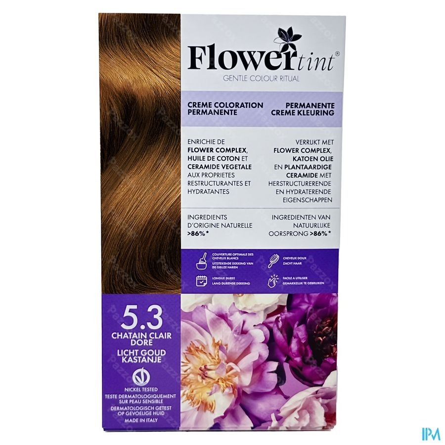 Flowertint Chatain Clair Cendre 5.3 140ml