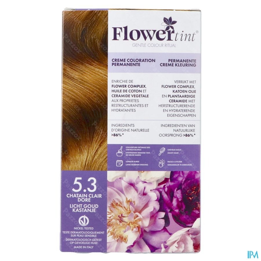 Flowertint Chatain Clair Cendre 5.3 140ml