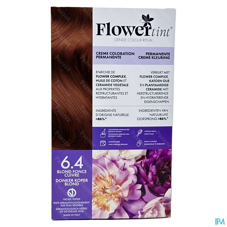 Flowertint Blond Fonce Cuivre 6.4 140ml