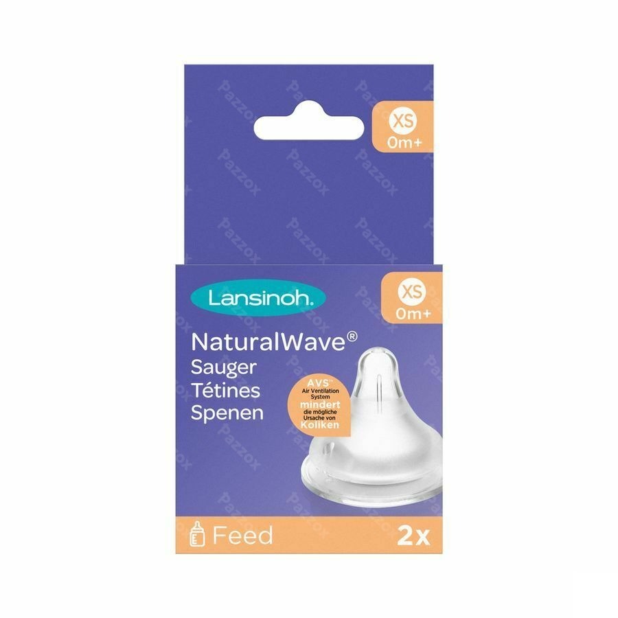 Lansinoh Tetine Natural Wave Taille Xs 2