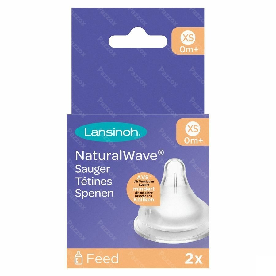 Lansinoh Tetine Natural Wave Taille Xs 2