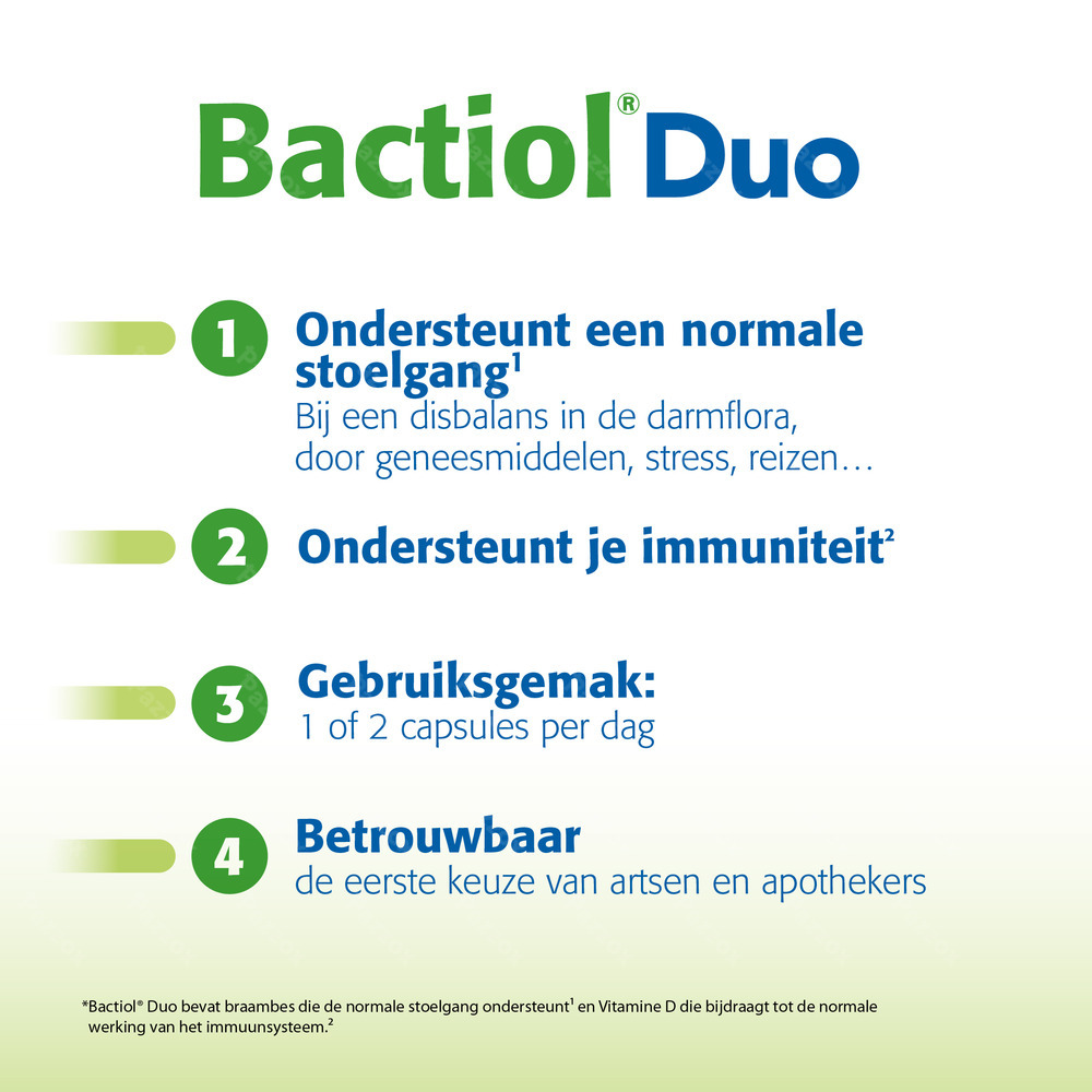 Bactiol Duo 60 Capsules