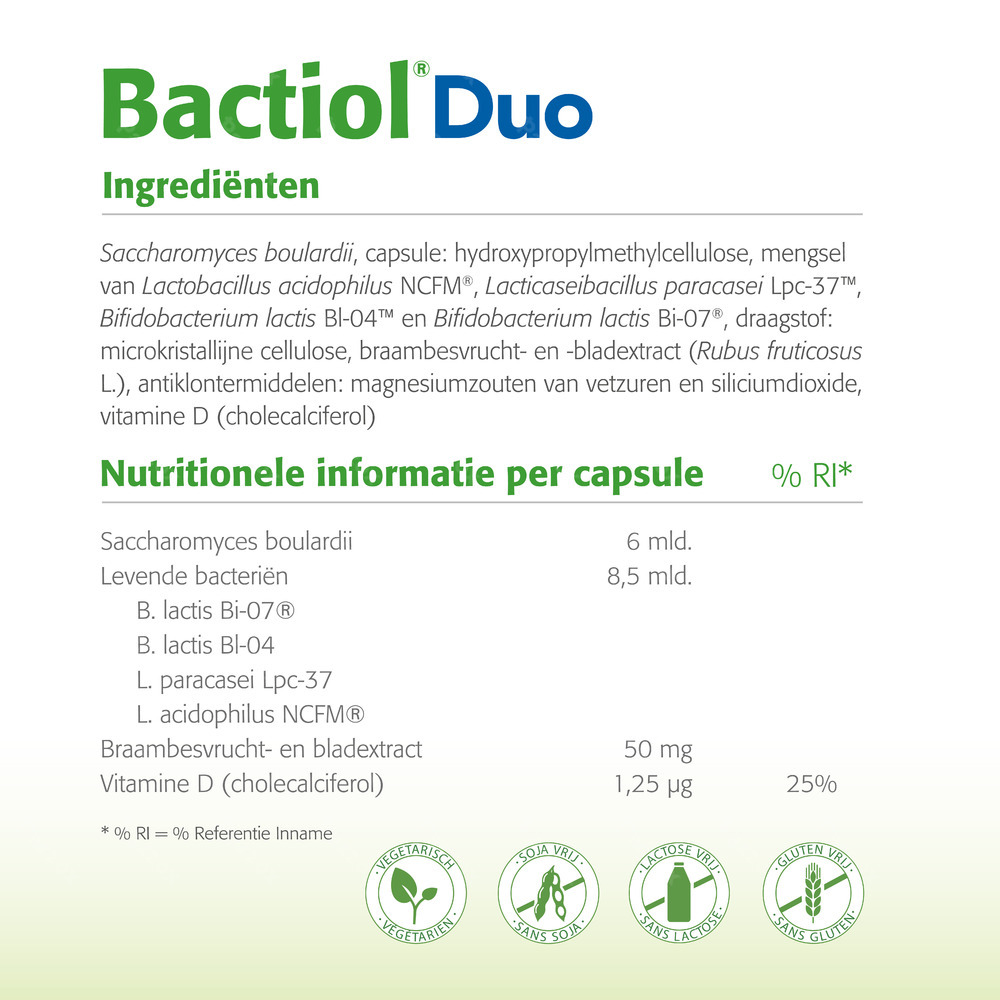 Bactiol Duo 60 Capsules