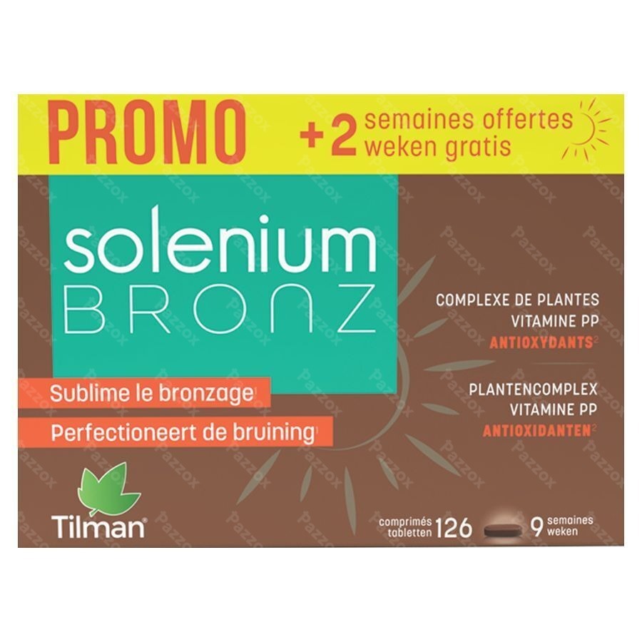 Tilman Solenium Bronz Promo 126 Comprimés