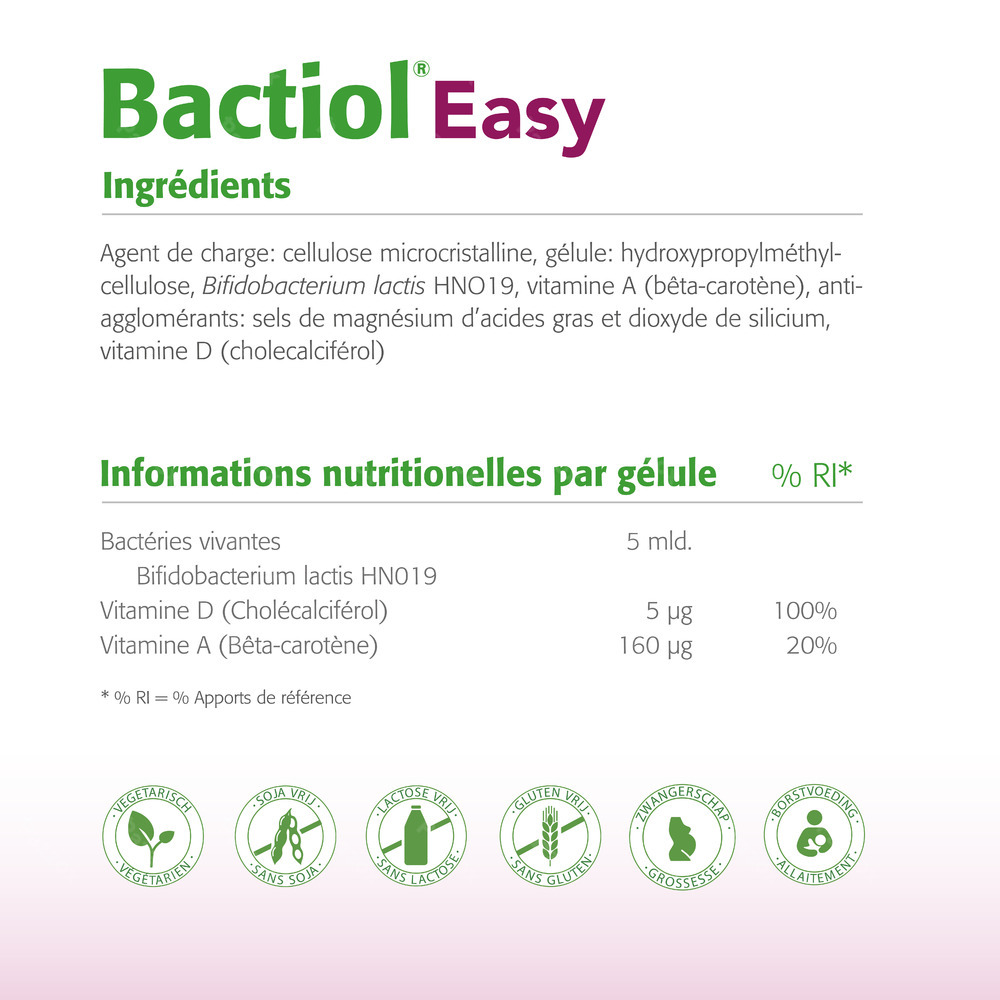 Bactiol Easy 120 Capsules