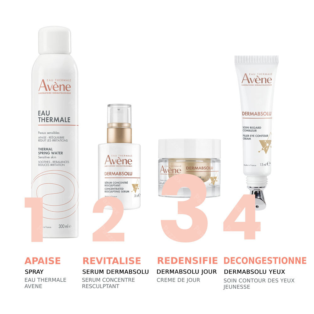 Avène Dermabsolu Crème jour redensifiante anti-âge, Bakuchiol & Pro-ceramides 50ml