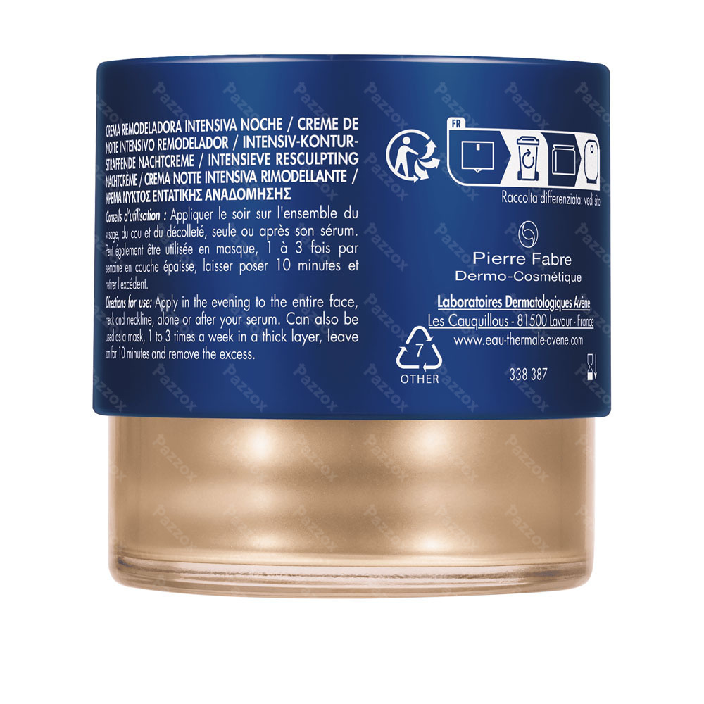 Avène Dermabsolu Nuit Creme Resculptante 40ml