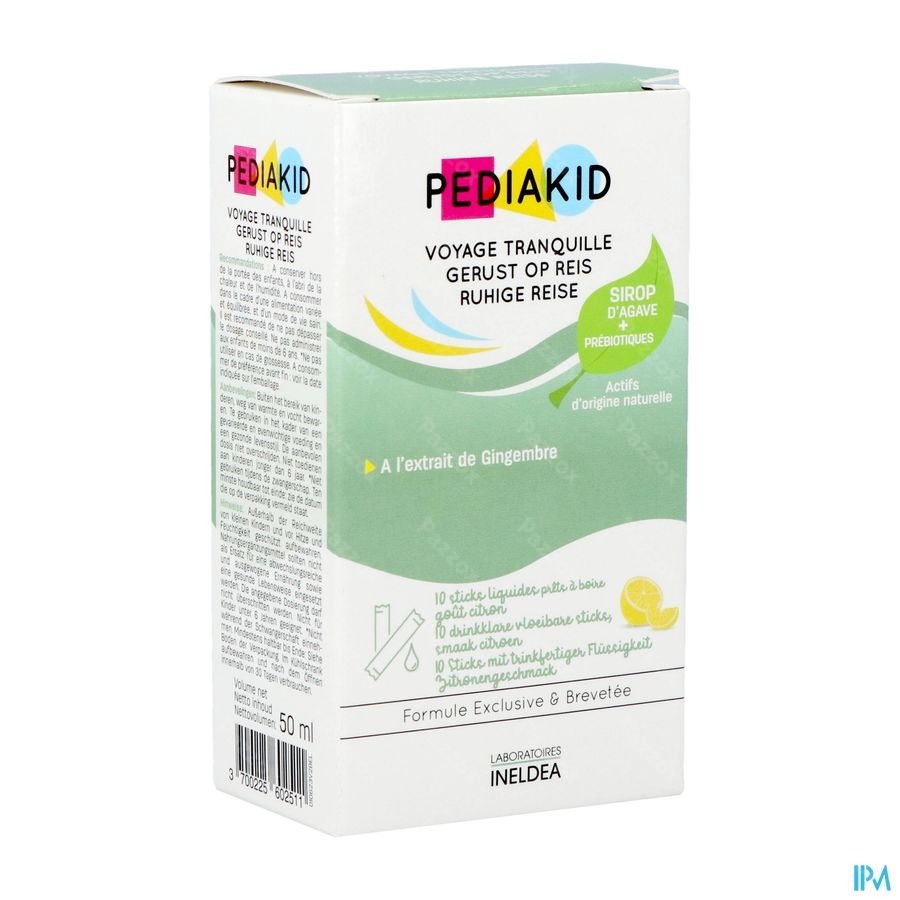 Pediakid Voyage Tranquille Stick 10x5ml