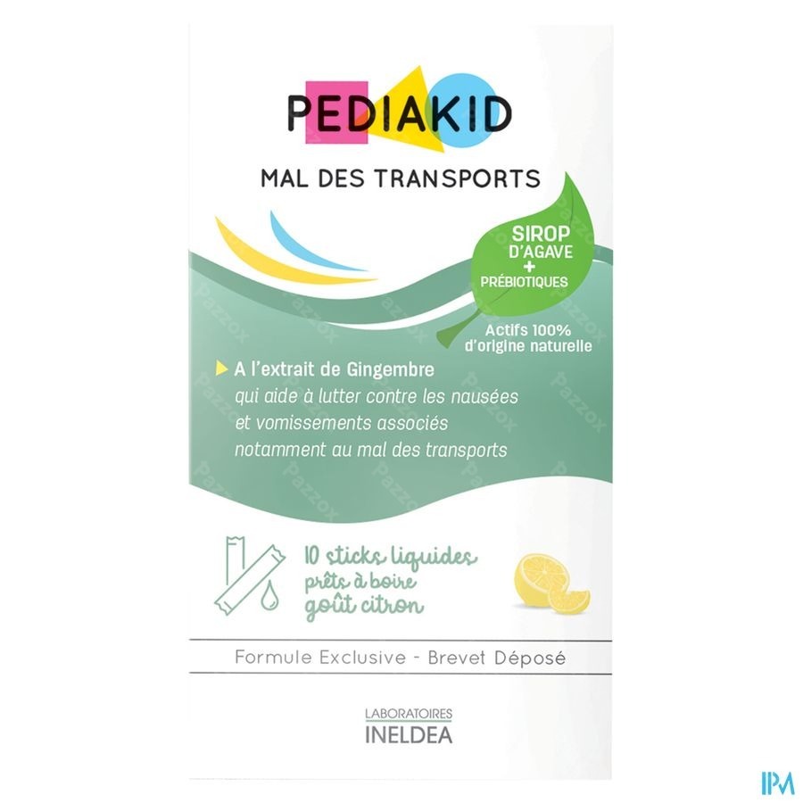 Pediakid Voyage Tranquille Stick 10x5ml