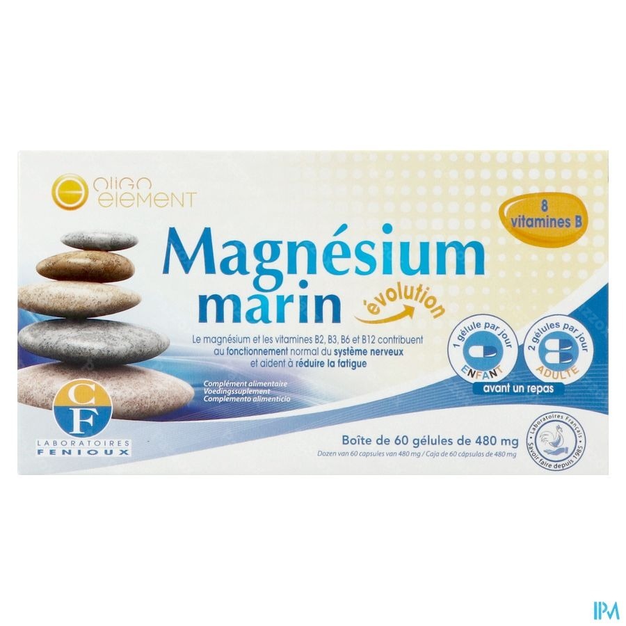 Magnesium Marin Evolution Caps 60