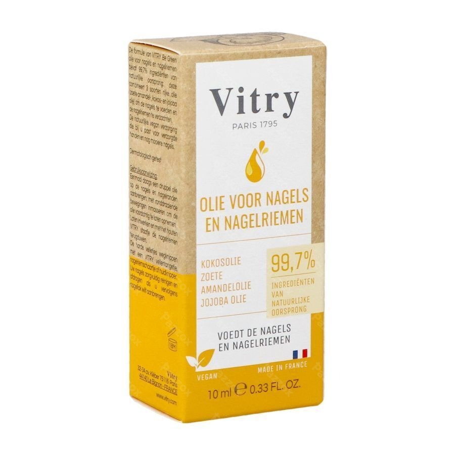 Vitry Natuurlijke Olie Nagels & Nagelriem 10ml