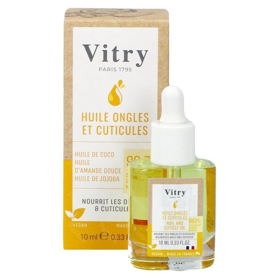 Vitry Huile Ongles & Cuticules Naturelle 10ml