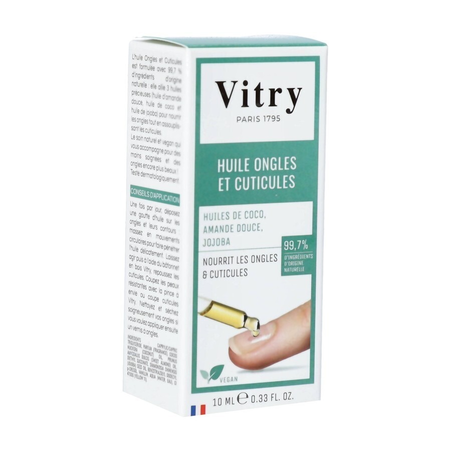 Vitry Huile Ongles & Cuticules Naturelle 10ml