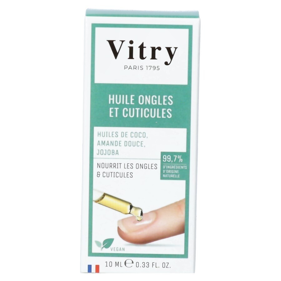 Vitry Huile Ongles & Cuticules Naturelle 10ml