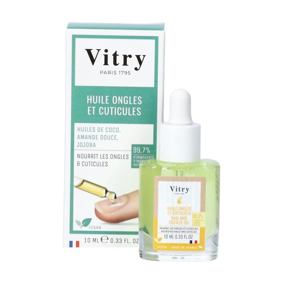 Vitry Huile Ongles & Cuticules Naturelle 10ml